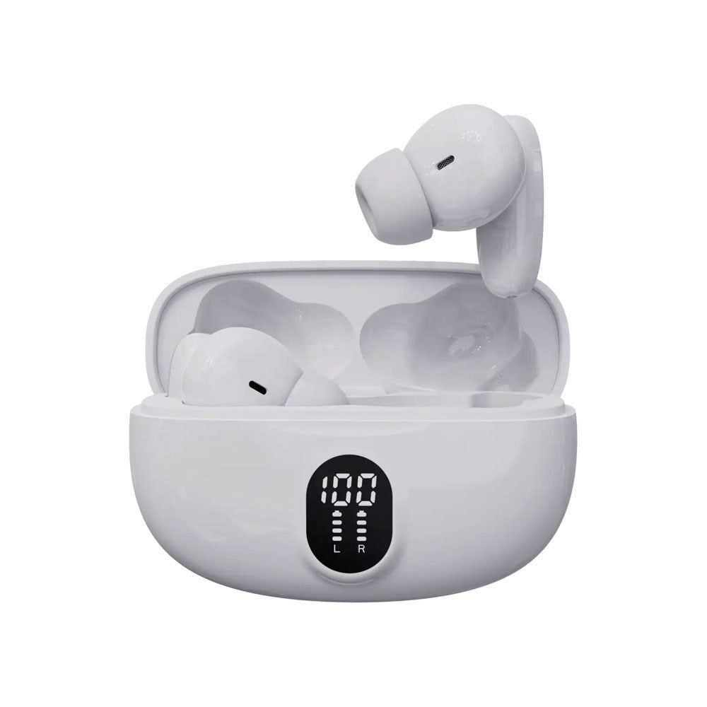 Denver TWE-57W True Wireless Bluetooth In-Ear Hodetelefoner - Hvit