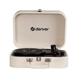 Denver VPL-130 Platespiller med 2 x 10W Høyttalere & Opptaksprogramvare - Beige