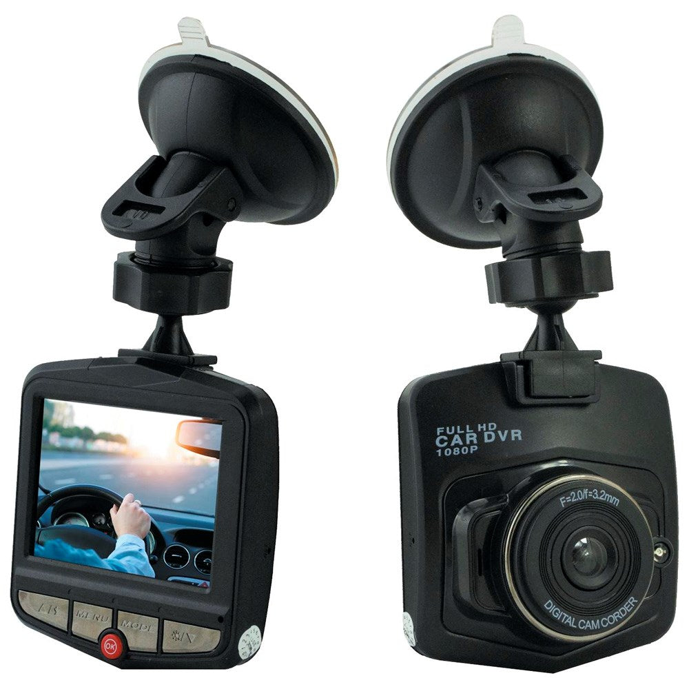 Denver CCT-1230MK2 Dashkamera for Bil med 2,4" LCD-Skjerm - Svart