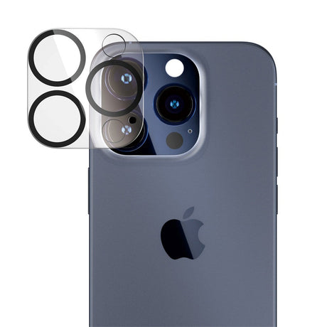 iPhone 15 Pro / 15 Pro Max PanzerGlass PicturePerfect - Kamerabeskyttelse - Platinum Strength - Gjennomsiktig / Svart