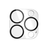 iPhone 15 Pro / 15 Pro Max PanzerGlass PicturePerfect - Kamerabeskyttelse - Platinum Strength - Gjennomsiktig / Svart