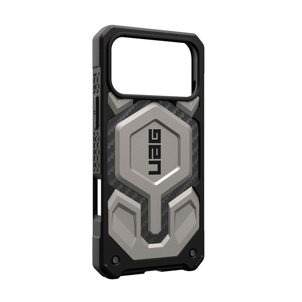 iPhone 17 Pro Max UAG Monarch Pro Deksel - MagSafe Kompatibel - Titanium