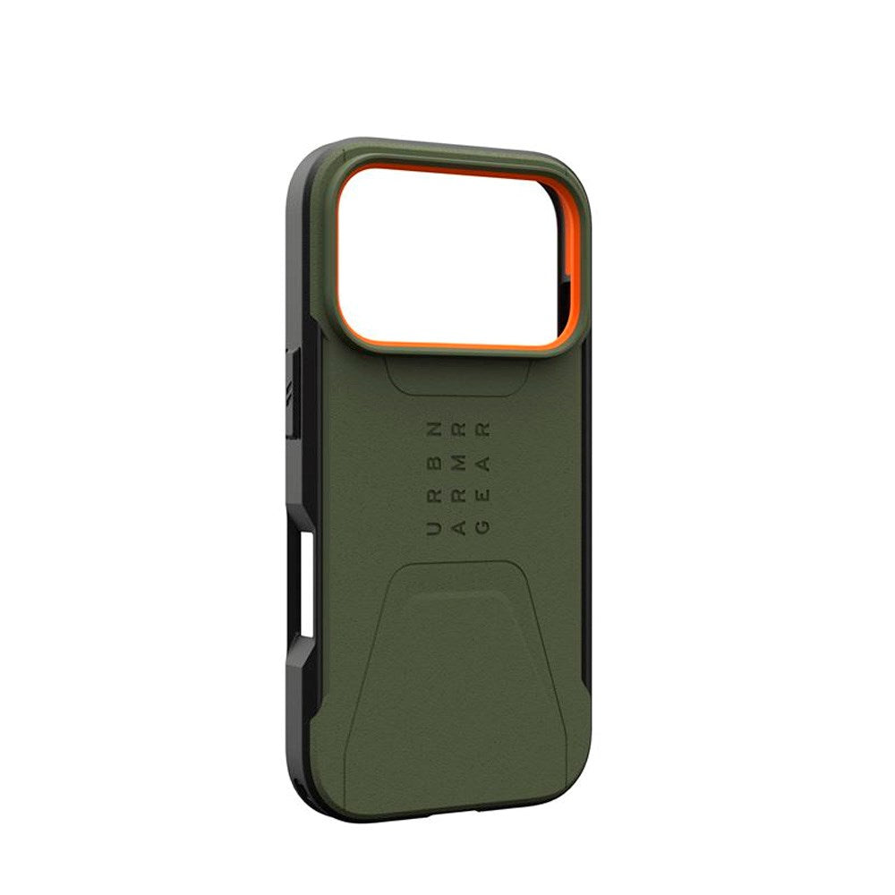 iPhone 17 Pro UAG Civilian Deksel - MagSafe Kompatibel - Grønn / Oransje
