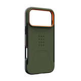 iPhone 17 Pro Max UAG Civilian Deksel - MagSafe Kompatibel - Grønn / Oransje