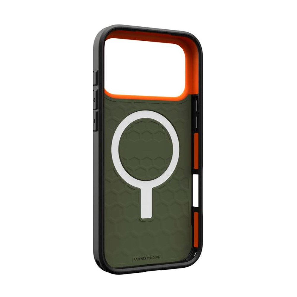 iPhone 17 Pro Max UAG Civilian Deksel - MagSafe Kompatibel - Grønn / Oransje