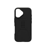 iPhone 17 UAG Civilian Deksel - MagSafe Kompatibel - Svart
