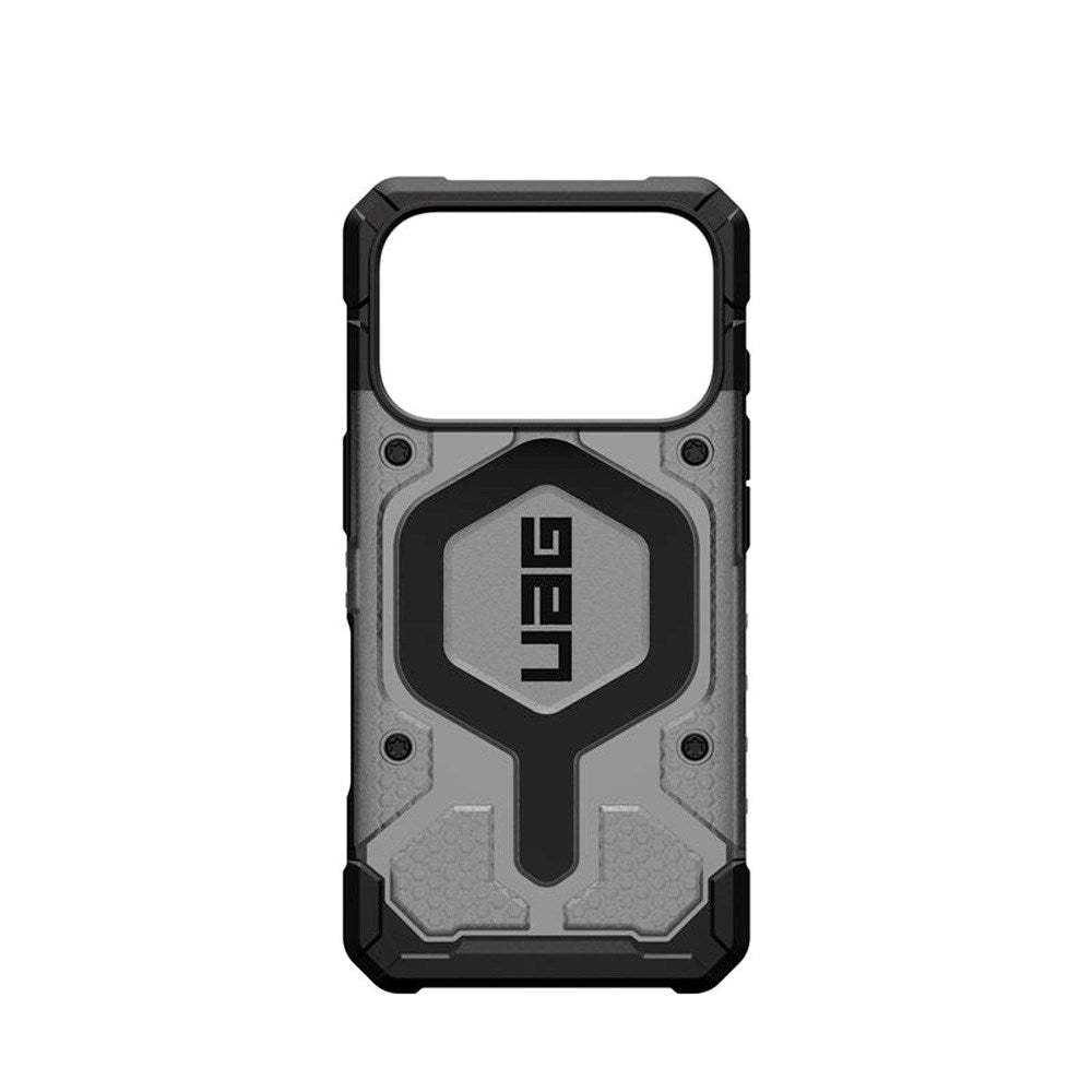iPhone 17 Pro UAG Pathfinder Clear Deksel - MagSafe Kompatibel - Grå / Svart