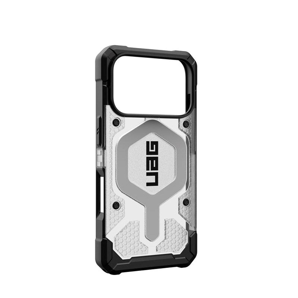 iPhone 17 Pro UAG Pathfinder Clear Deksel - MagSafe Kompatibel - Gjennomsiktig / Svart