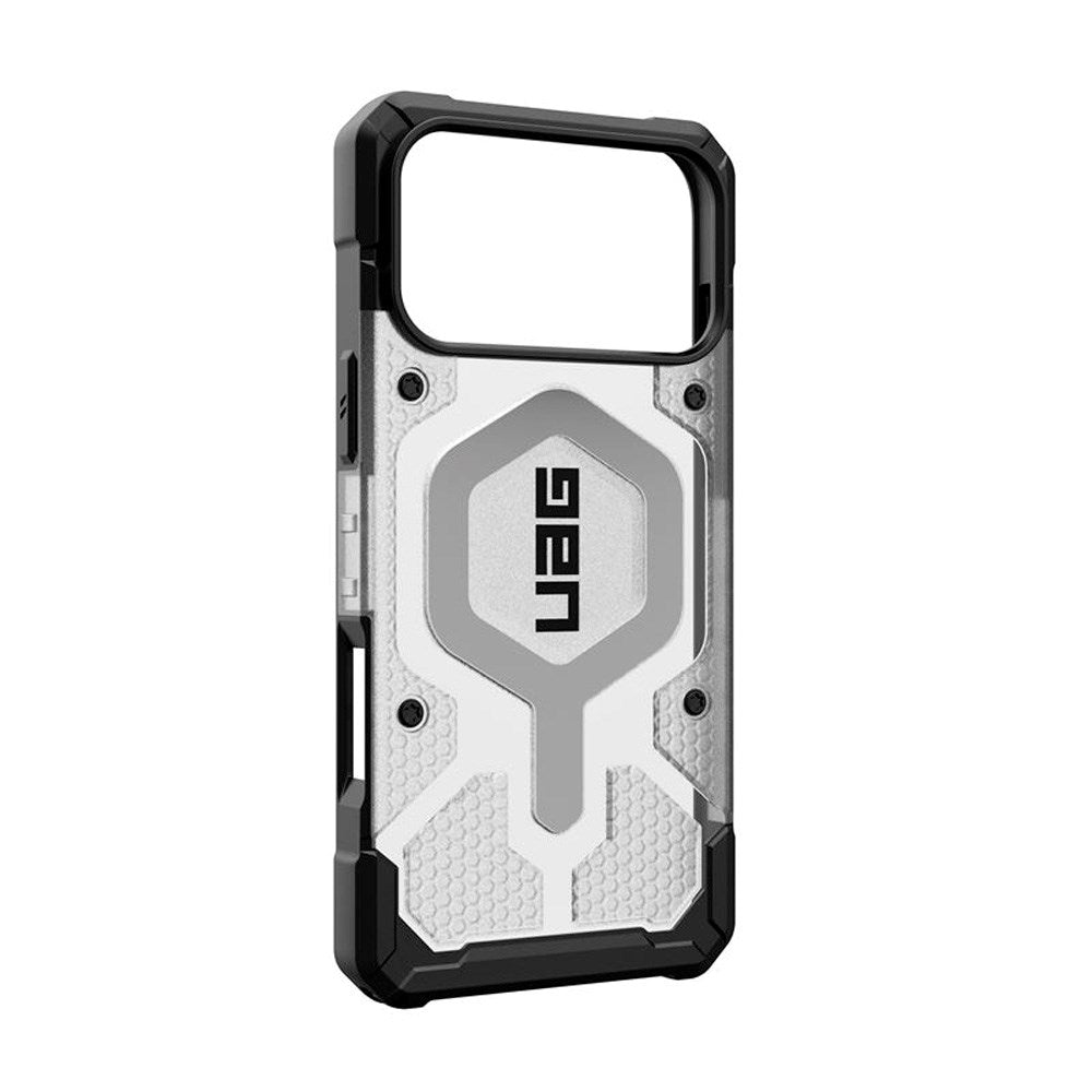 iPhone 17 Pro Max UAG Pathfinder Clear Deksel - MagSafe Kompatibel - Gjennomsiktig / Svart