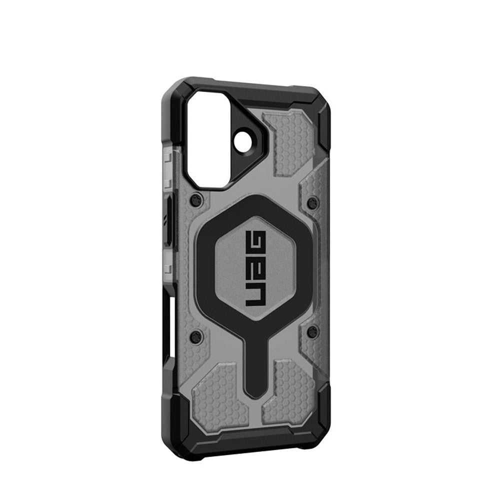 iPhone 17 UAG Pathfinder Clear Deksel - MagSafe Kompatibel - Grå / Svart