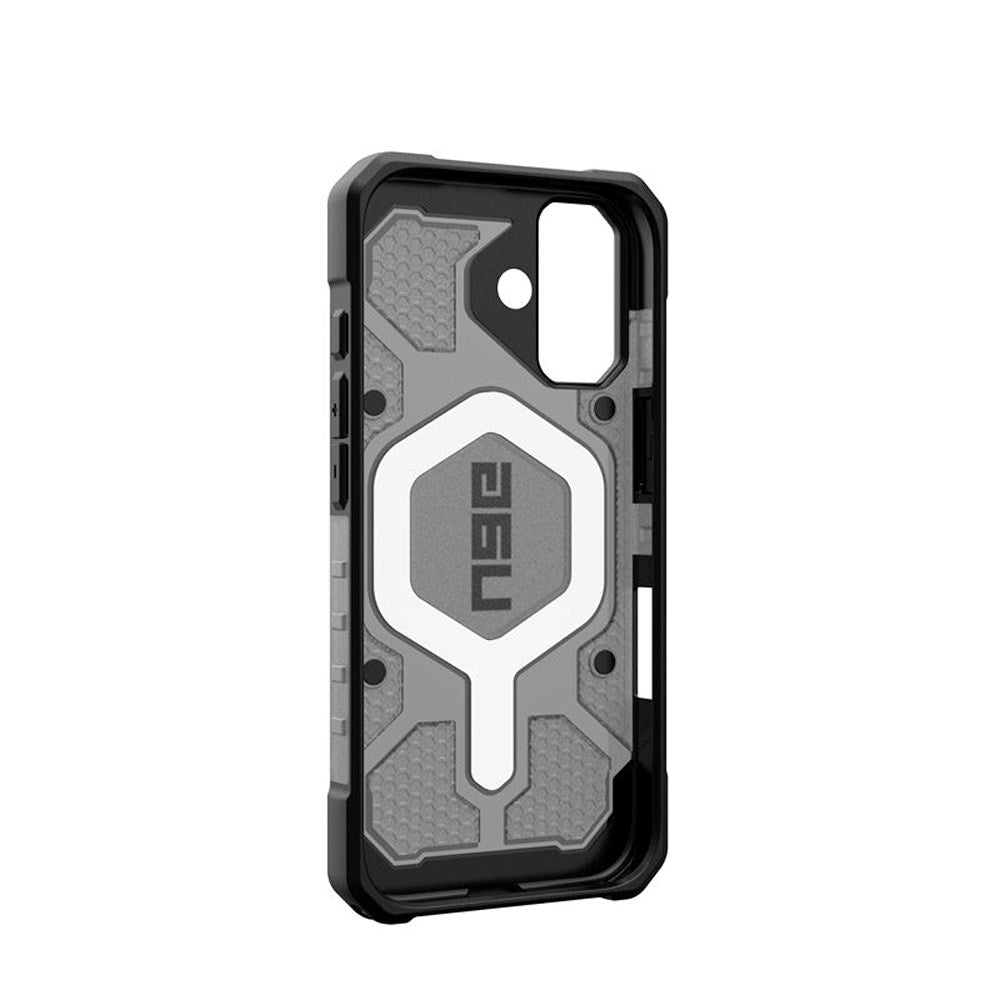 iPhone 17 UAG Pathfinder Clear Deksel - MagSafe Kompatibel - Grå / Svart