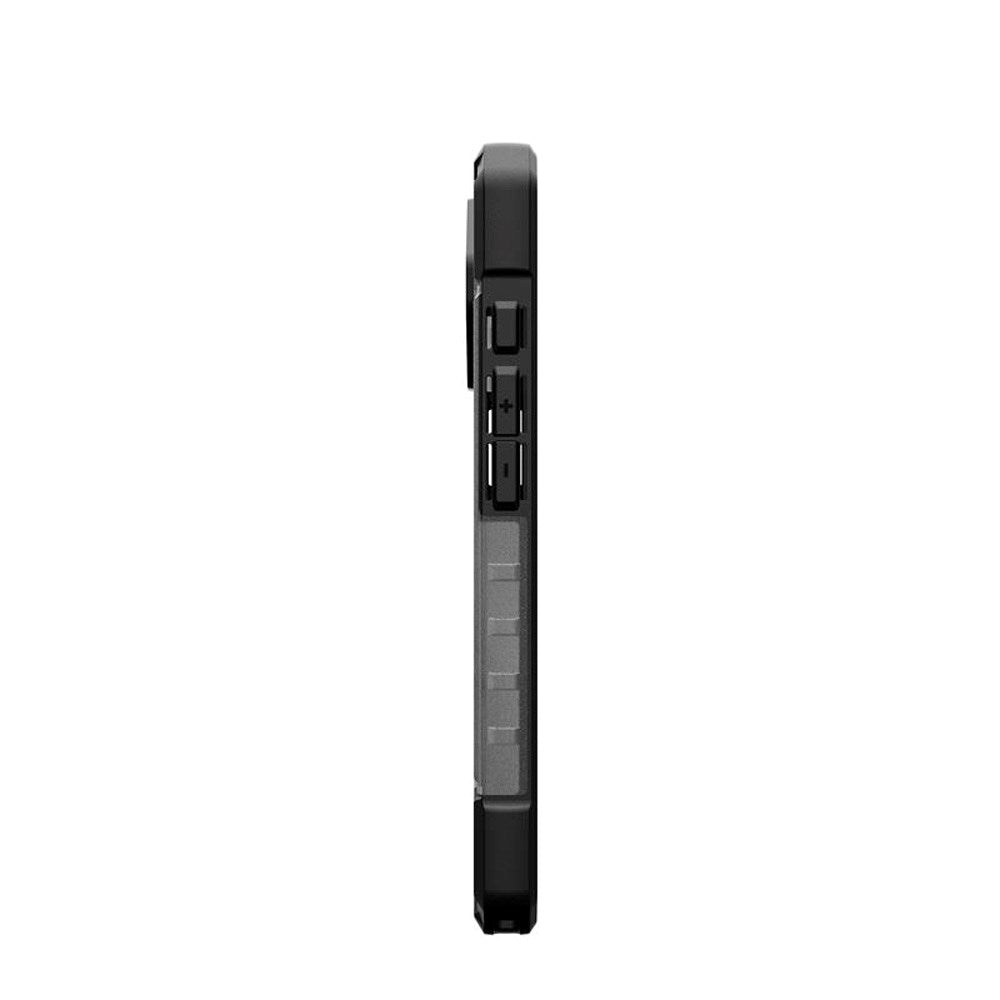 iPhone 17 UAG Pathfinder Clear Deksel - MagSafe Kompatibel - Grå / Svart