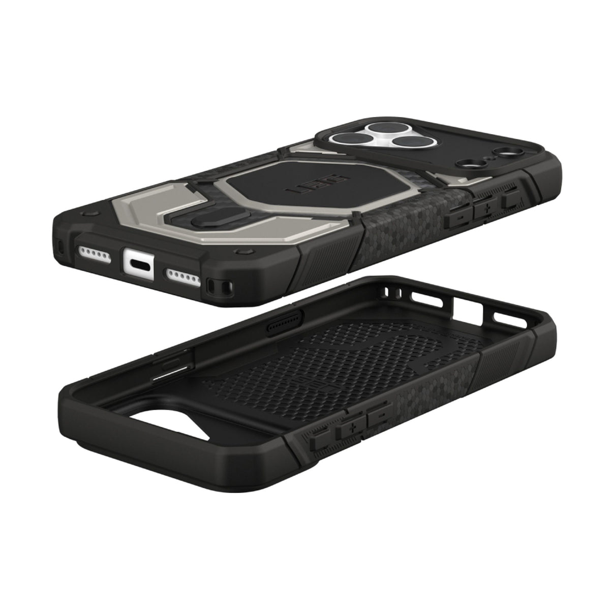 iPhone 18 Pro Max / 17 Pro Max UAG Monarch Pro Deksel - MagSafe Kompatibel - Titanium