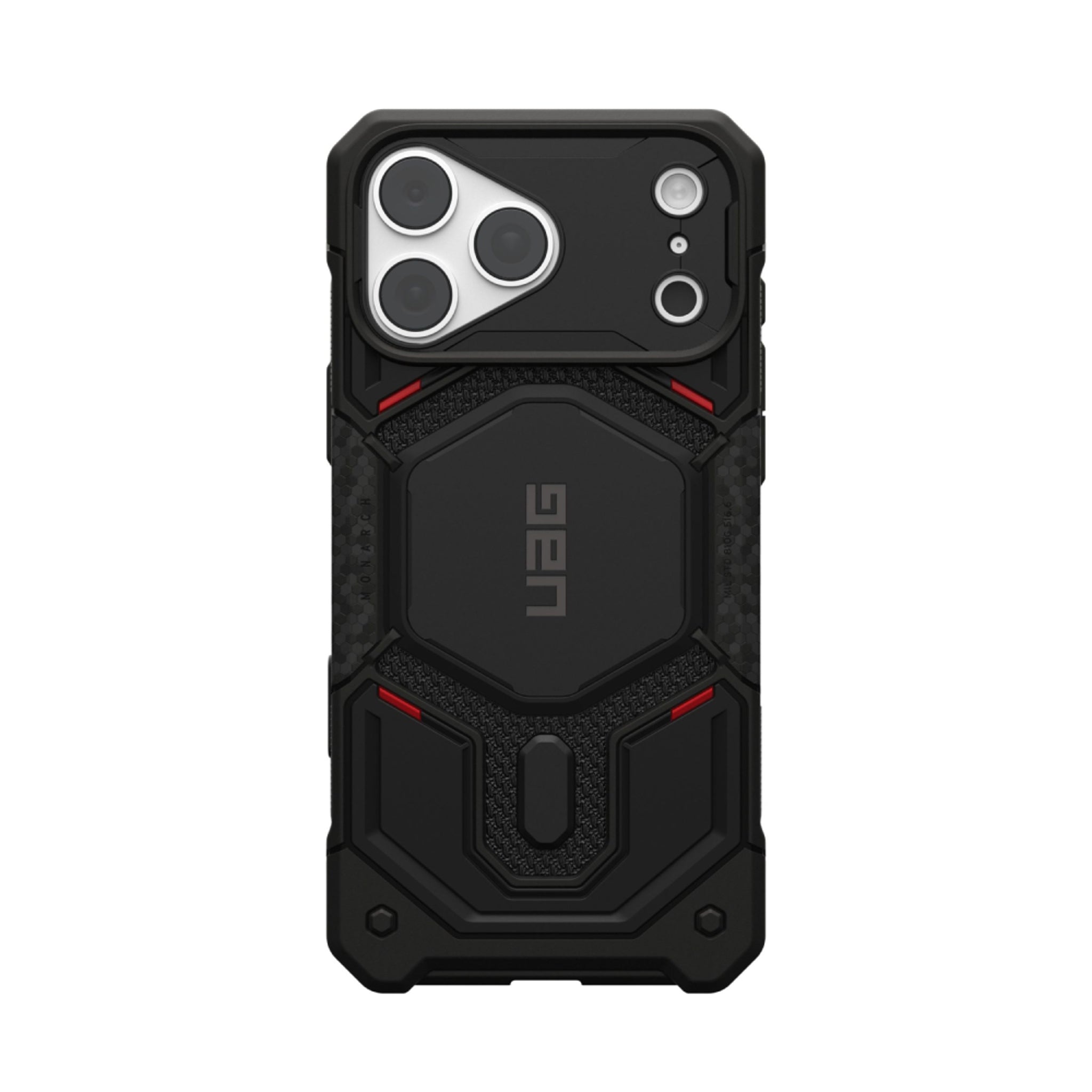 iPhone 18 Pro Max / 17 Pro Max UAG Monarch Pro Deksel - MagSafe Kompatibel - Kevlar Black