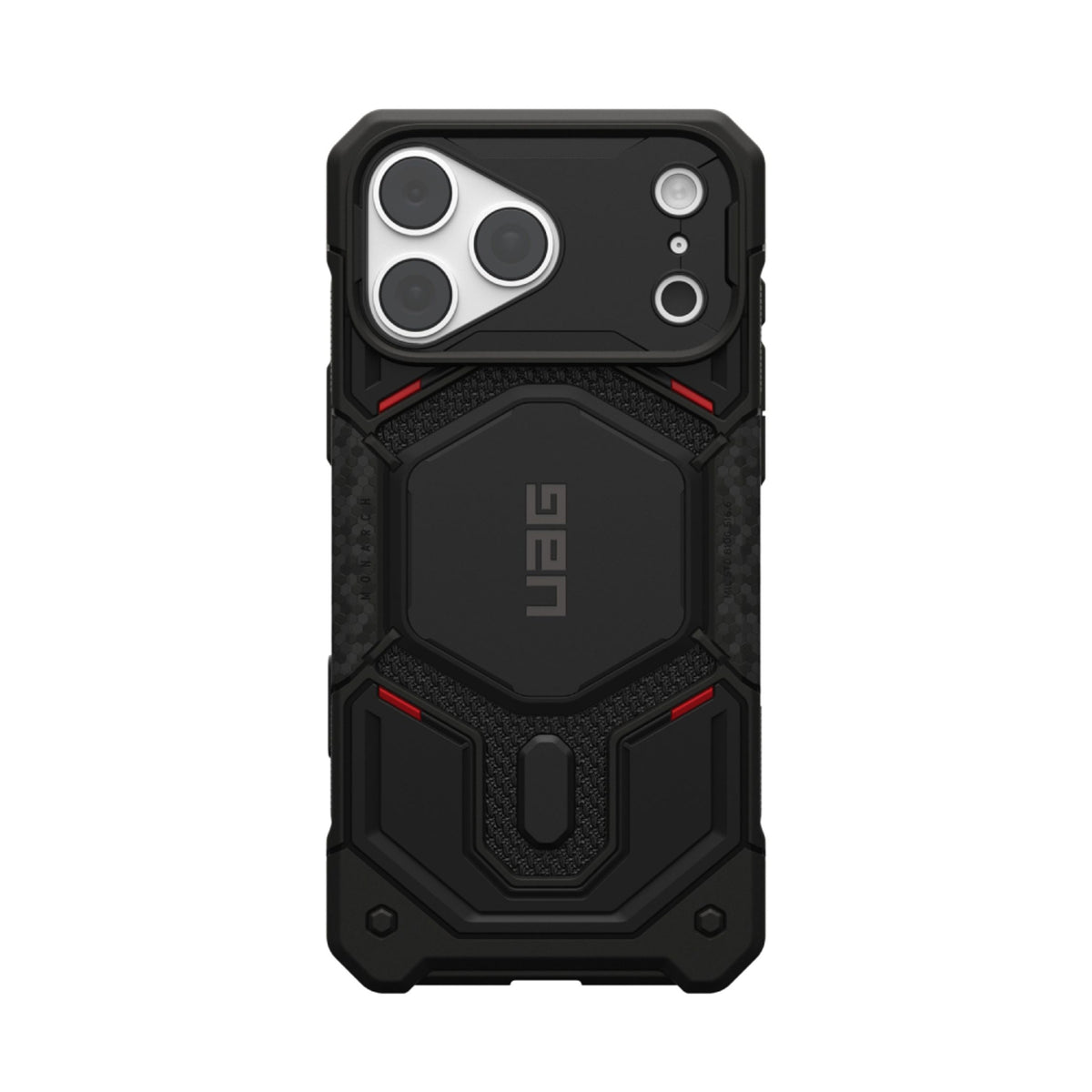 iPhone 18 Pro Max / 17 Pro Max UAG Monarch Pro Deksel - MagSafe Kompatibel - Kevlar Black