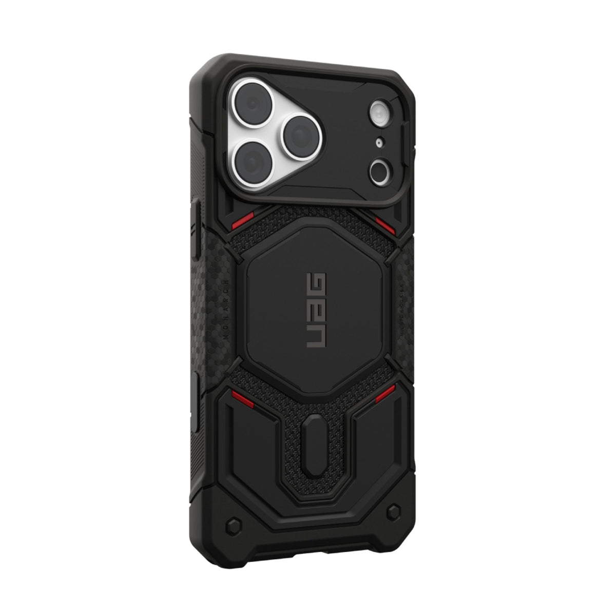iPhone 18 Pro Max / 17 Pro Max UAG Monarch Pro Deksel - MagSafe Kompatibel - Kevlar Black