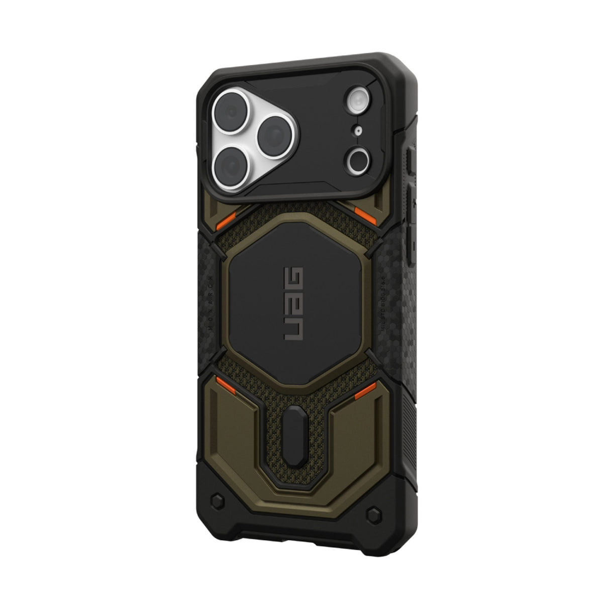 iPhone 18 Pro Max / 17 Pro Max UAG Monarch Pro Deksel - MagSafe Kompatibel - Kevlar Element Green