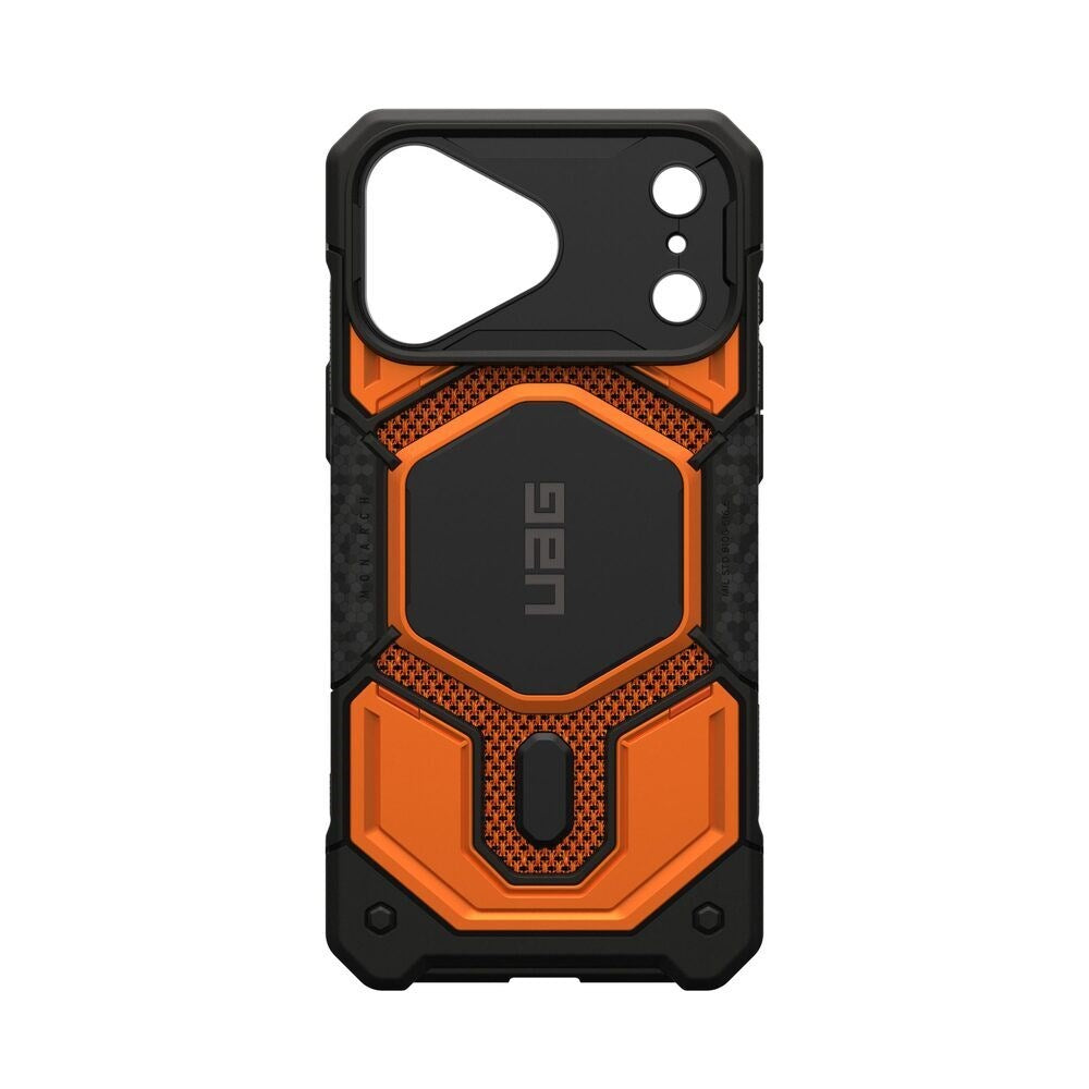iPhone 18 Pro Max / 17 Pro Max UAG Monarch Pro Deksel - MagSafe Kompatibel - Kevlar Burnt Orange