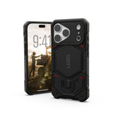 iPhone 18 Pro / 17 Pro UAG Monarch Pro Deksel - MagSafe Kompatibel - Kevlar Black