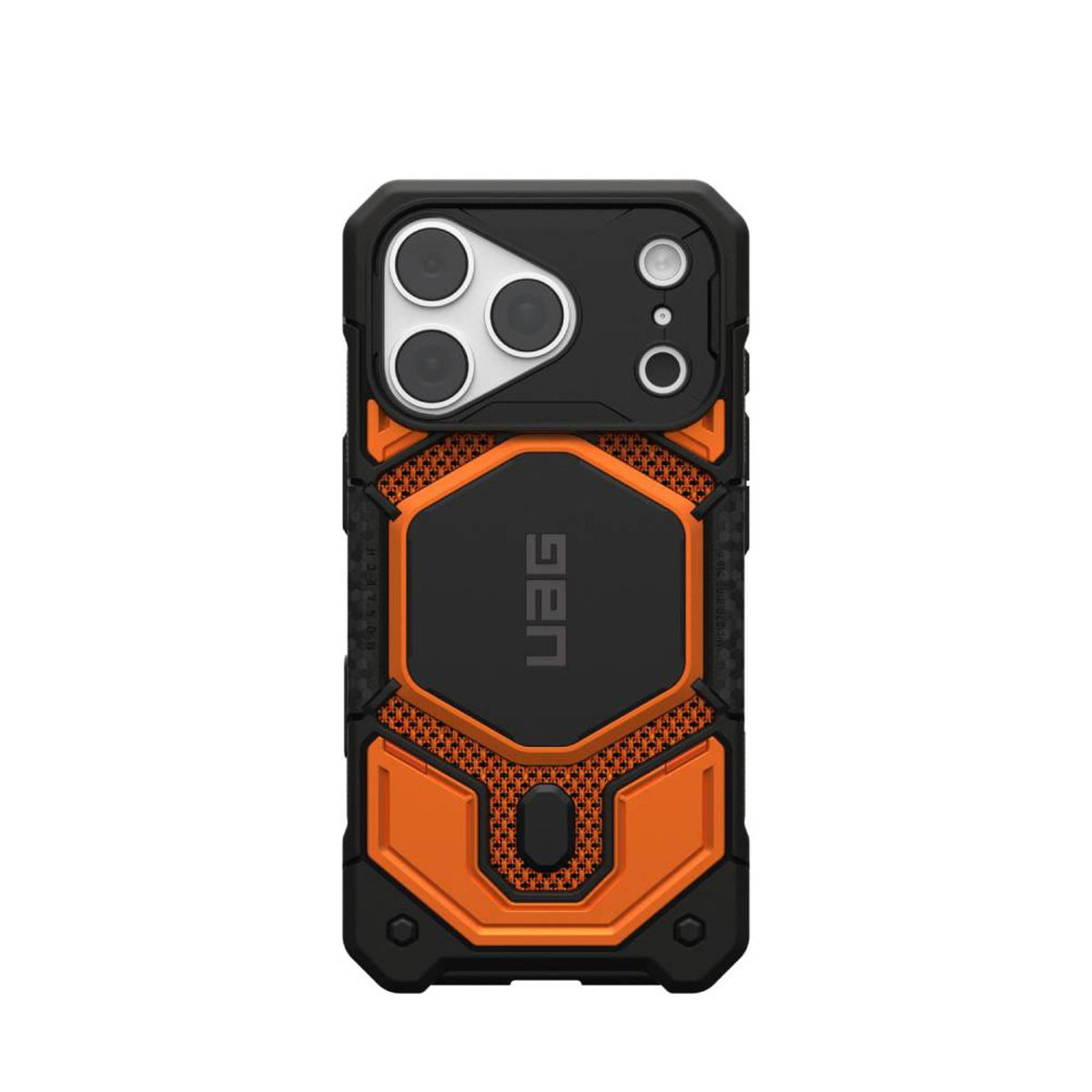 iPhone 18 Pro Max / 17 Pro Max UAG Monarch Pro Deksel - MagSafe Kompatibel - Kevlar Burnt Orange