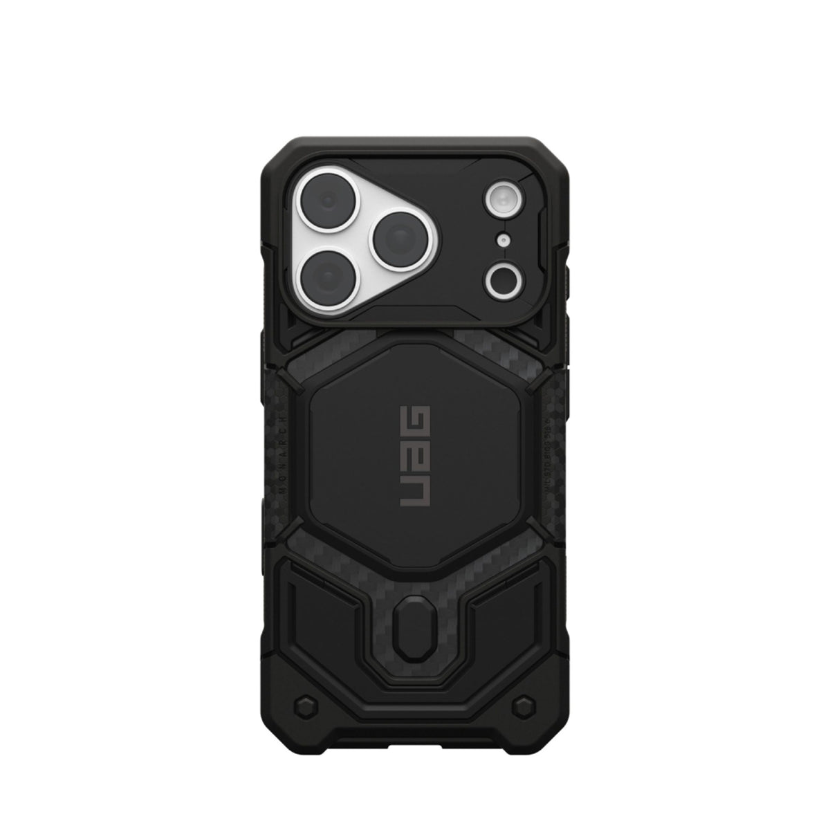 iPhone 18 Pro / 17 Pro UAG Monarch Pro Deksel - MagSafe Kompatibel - Carbon Fiber