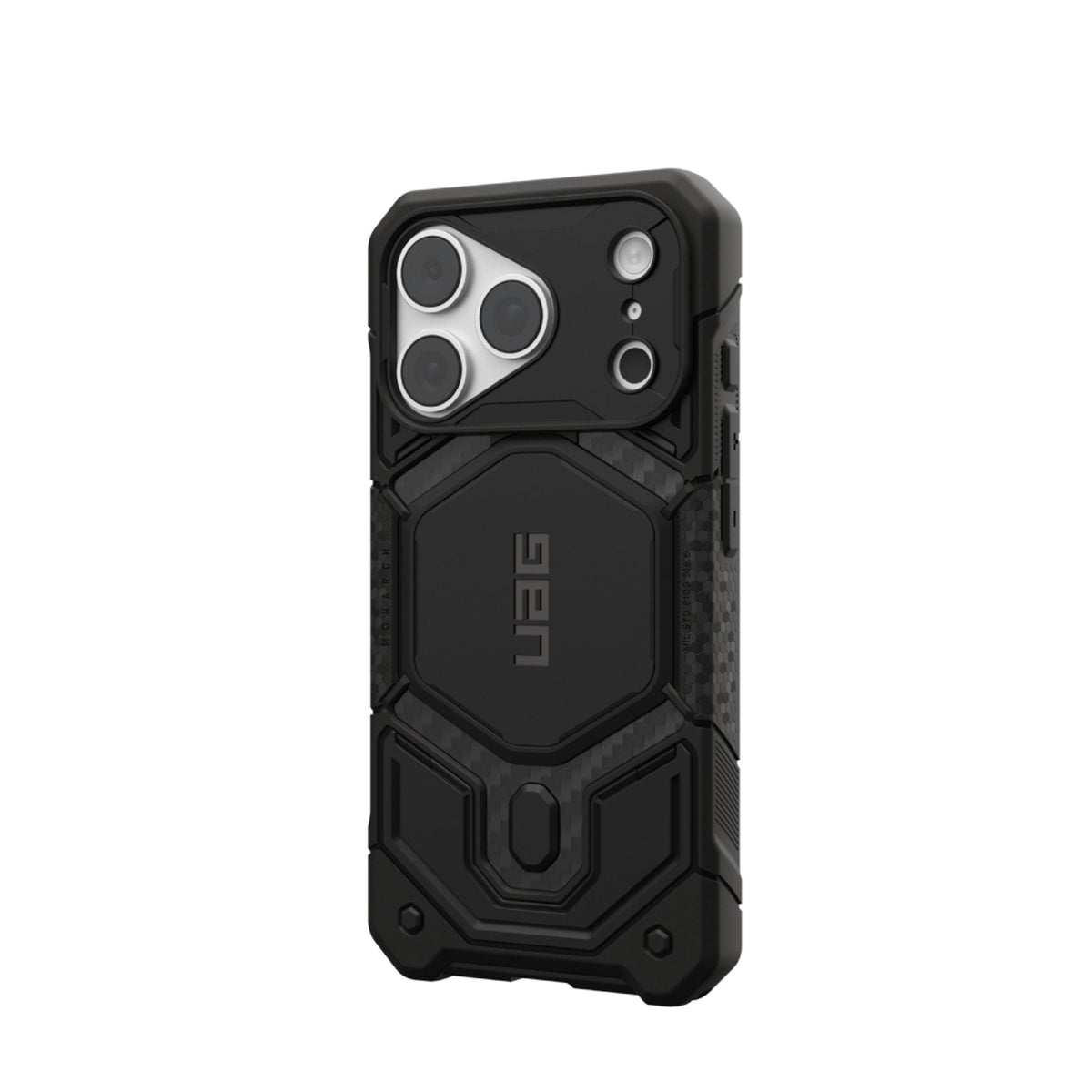 iPhone 18 Pro / 17 Pro UAG Monarch Pro Deksel - MagSafe Kompatibel - Carbon Fiber