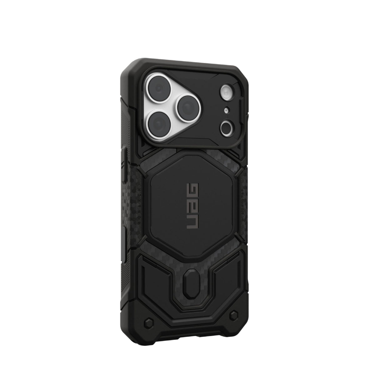 iPhone 18 Pro / 17 Pro UAG Monarch Pro Deksel - MagSafe Kompatibel - Carbon Fiber