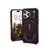 iPhone 18 Pro / 17 Pro UAG Monarch Pro Deksel - MagSafe Kompatibel - Deep Purple Synth