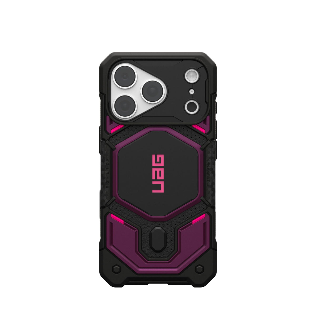 iPhone 18 Pro / 17 Pro UAG Monarch Pro Deksel - MagSafe Kompatibel - Deep Purple Synth