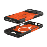 iPhone 18 Pro Max / 17 Pro Max Pathfinder Deksel - MagSafe Kompatibel - Oransje