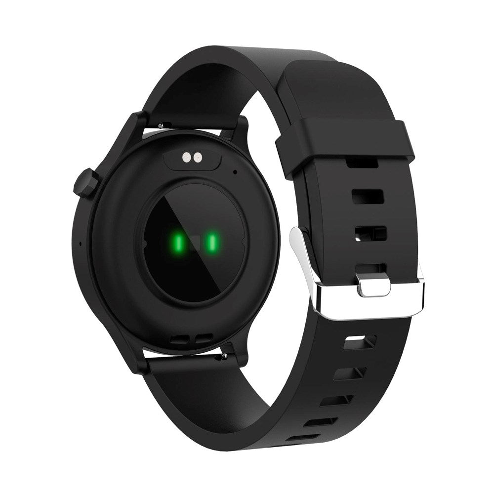 Denver Bluetooth Smartklokke med Innebygd Helsesporing & Stemmekontroll - Svart