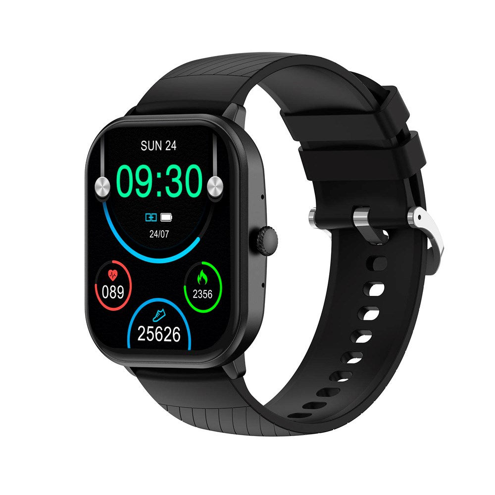 Denver SWC-187 Bluetooth Smartklokke med Helsesporing & Stemmekontroll - Svart