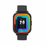 Denver SWC-176B Smartklokke med Søvn- og Fitnesssporing - Silikonrem - Svart