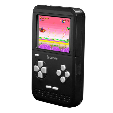 Denver GMP-322 Gamepad - Spillkonsoll med 150 Innebygde Spill - Svart