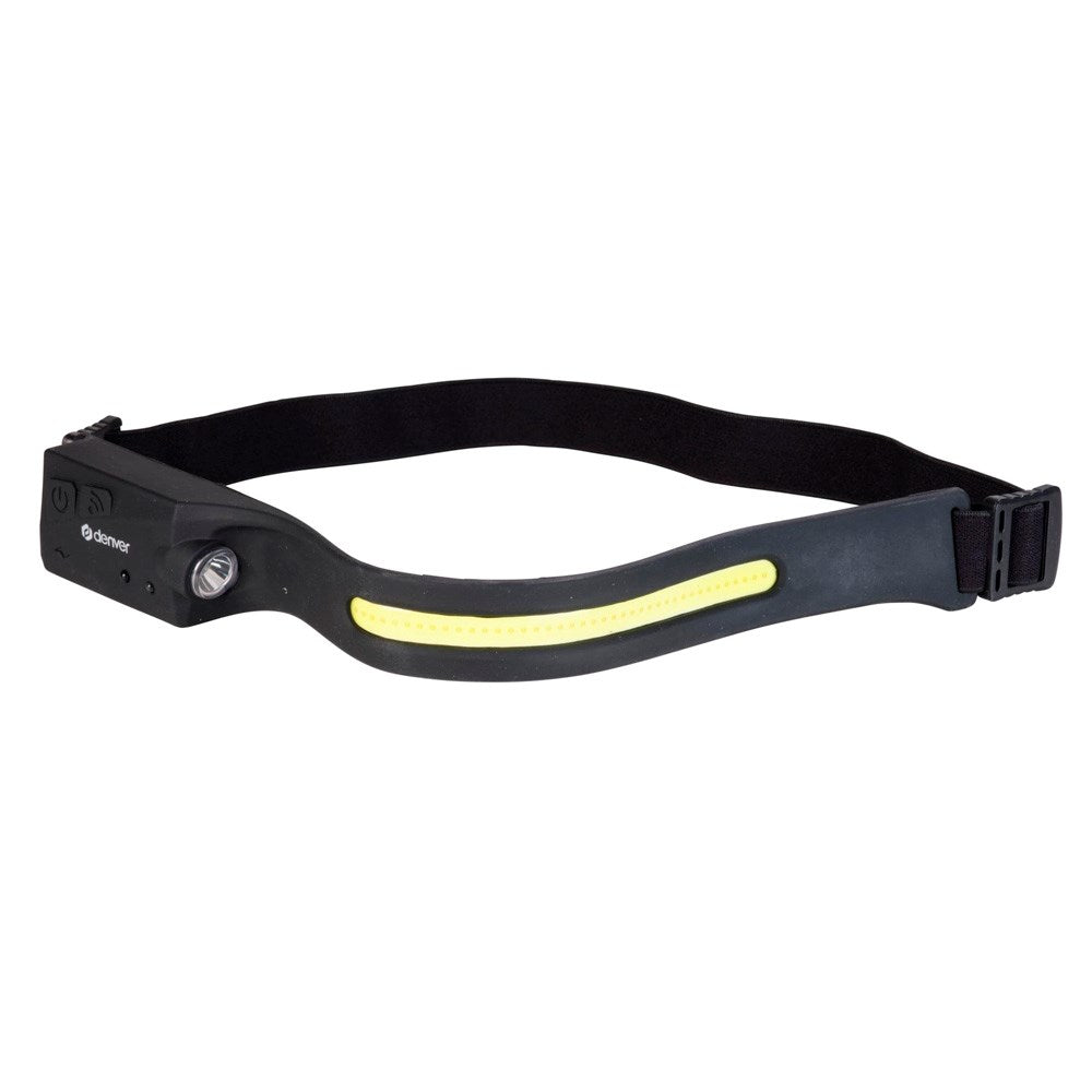 Denver LED Hodelykt med Reflektor - Svart