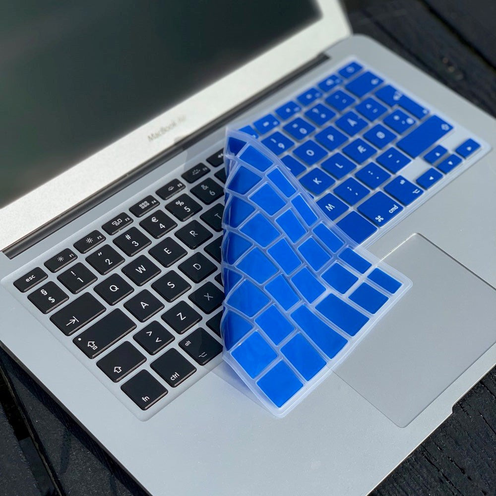 Philbert MacBook Pro 17" / Pro 15" Retina / Pro 15" / Pro 13" Retina / Pro 13" / Air 13" / Air 11" Keyboard Deksel m. Dansk Tastatur - Blå