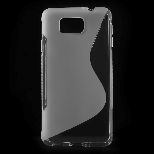 Samsung Galaxy Alpha S-Shape Fleksibelt Deksel Gjennomsiktig