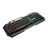 Denver GKB-231 Spilltastatur med USB-Kabel & RGB-Lys – Nordisk Layout – Svart