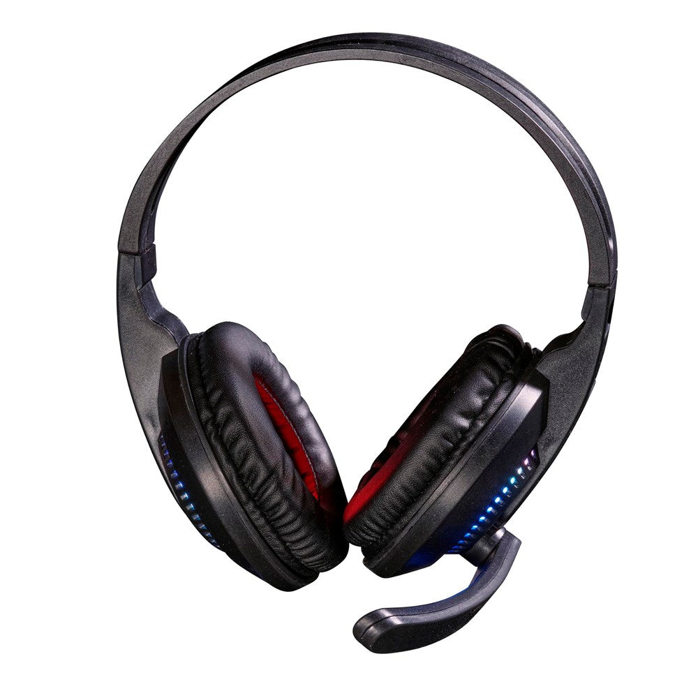 Denver Headset for Gaming med LED-Lys – Svart