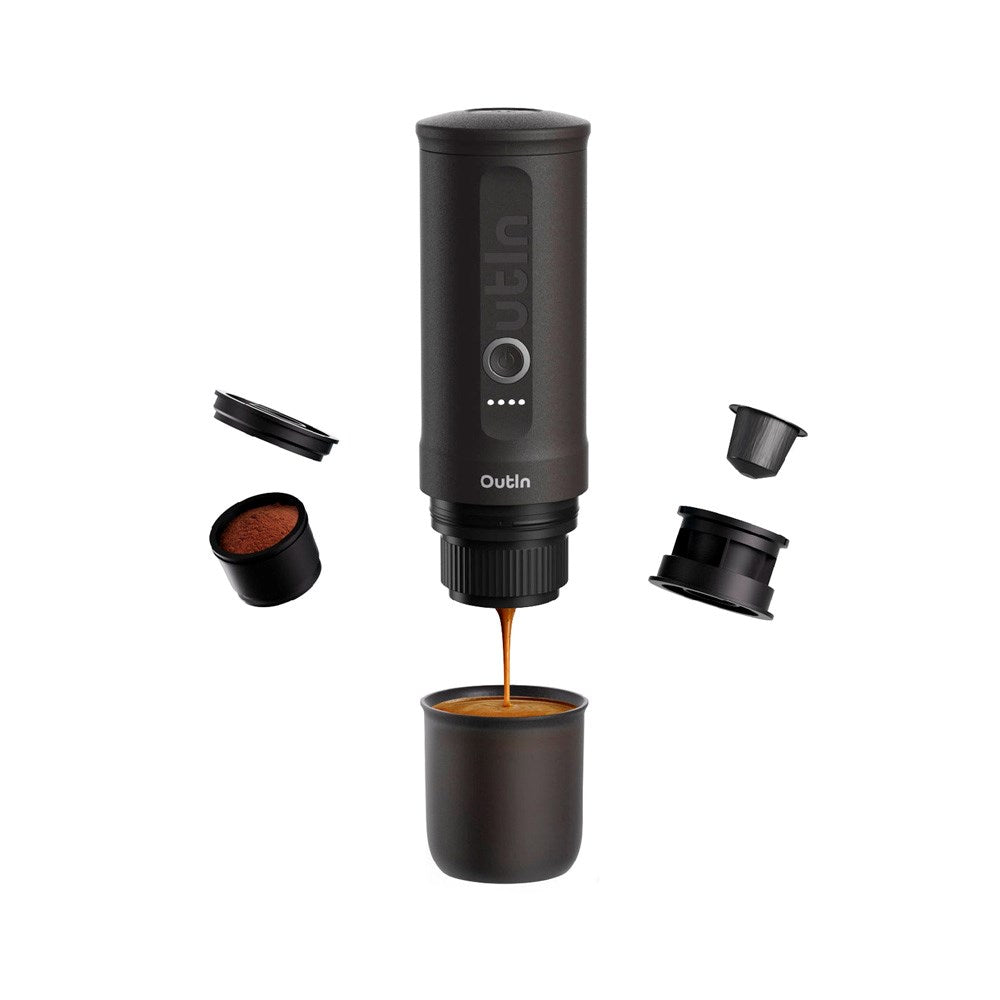 OutIn Nano Bærbar Espressomaskin - Space Grey