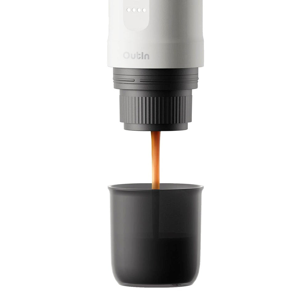 OutIn Nano Bærbar Espressomaskin - Pearl White