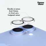 iPhone 16 / 16 Plus PanzerGlass Hoops - Kamerabeskyttelse - Gjennomsiktig
