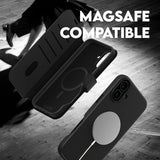 CARE by PanzerGlass iPhone 16 Plus Feature Tango 2-in-1 Deksel med Lommebok - Svart