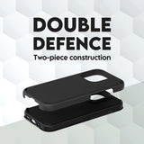 CARE by PanzerGlass iPhone 16 Pro Feature Double Defence Deksel - Svart