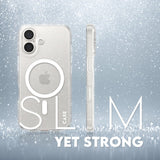 CARE by PanzerGlass iPhone 16 FLAGSHIP Urban Combat-deksel - MagSafe Kompatibel - Star Lit / White