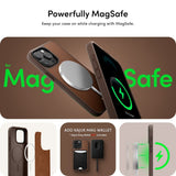 iPhone 15 Pro Max Cyrill Kajuk Mag Hybrid Deksel - MagSafe Kompatibel - Saddle Brown