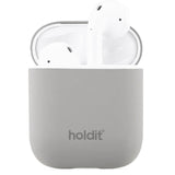 Holdit Nygård Silikondeksel Til Apple AirPods (1 & 2. gen.) - Taupe