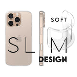 CARE by PanzerGlass iPhone 16 Pro FASHION X-Ray Soft Basic Deksel - Gjennomsiktig