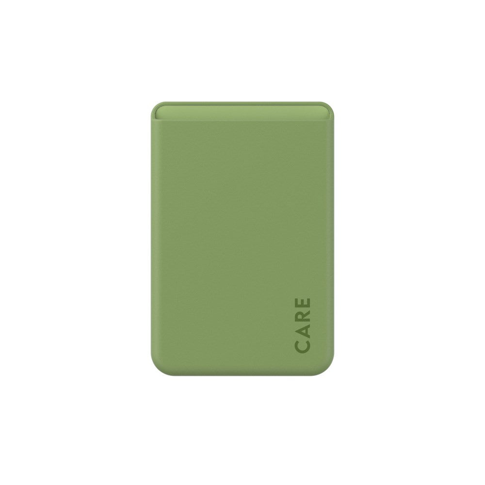 CARE by PanzerGlass Kortholder til Mobil - MagSafe Kompatibel - Grønn
