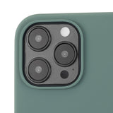 Holdit iPhone 12 / 12 Pro Soft Touch Silikon Deksel - Moss Green